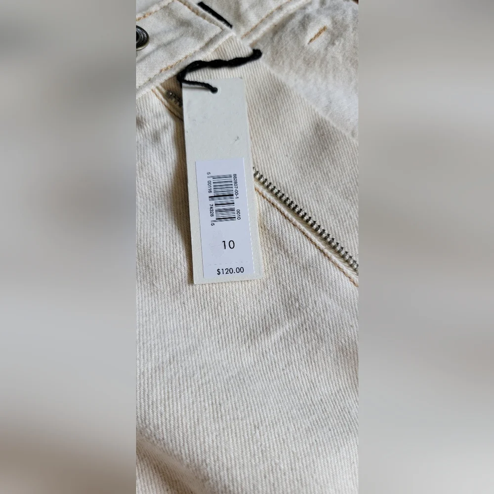 Banana Republic Harlow Denim Cargo skirt, size 10 - Picture 7 of 12